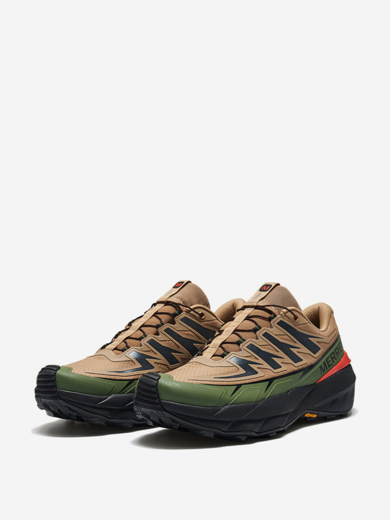 Кроссовки Merrell VAST SKY Slip Resistant And Breathable Low Top Outdoor Shoes Unisex Brown Green
