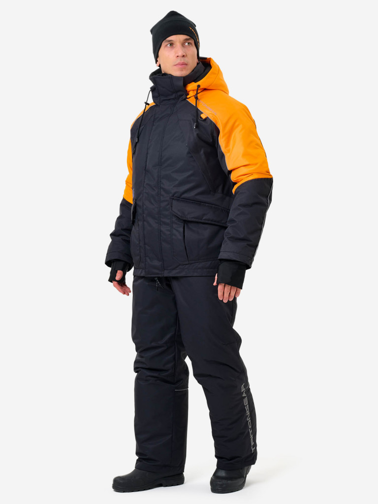 Костюм-поплавок Tritongear "Скиф" -40 Таслан, Черно-Оранжевый