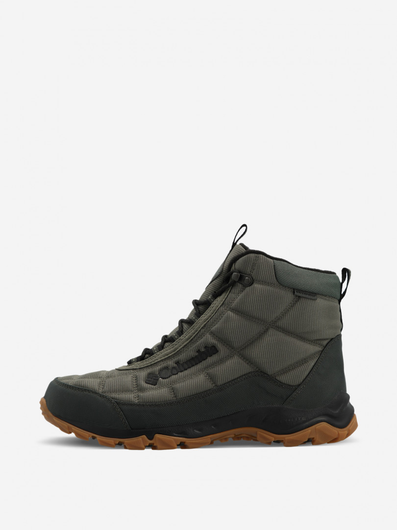 фото Ботинки утепленные мужские columbia firecamp boot, коричневый