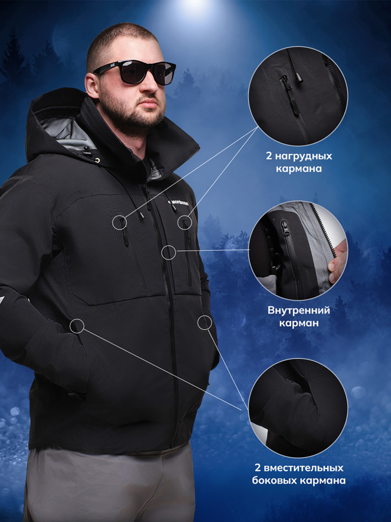 Куртка мембранная мужская Nordman Jack-3