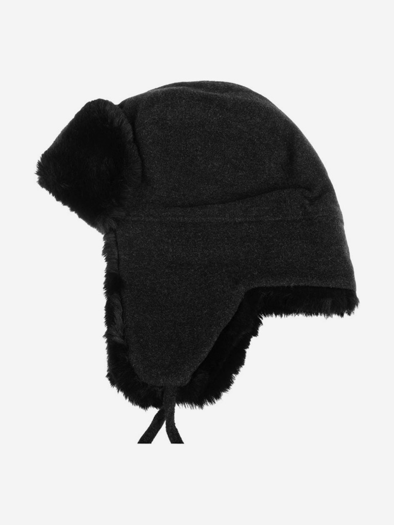 Шапка-ушанка STETSON 9290101 BOMBER CAP WOOL/CASHMERE (серый)