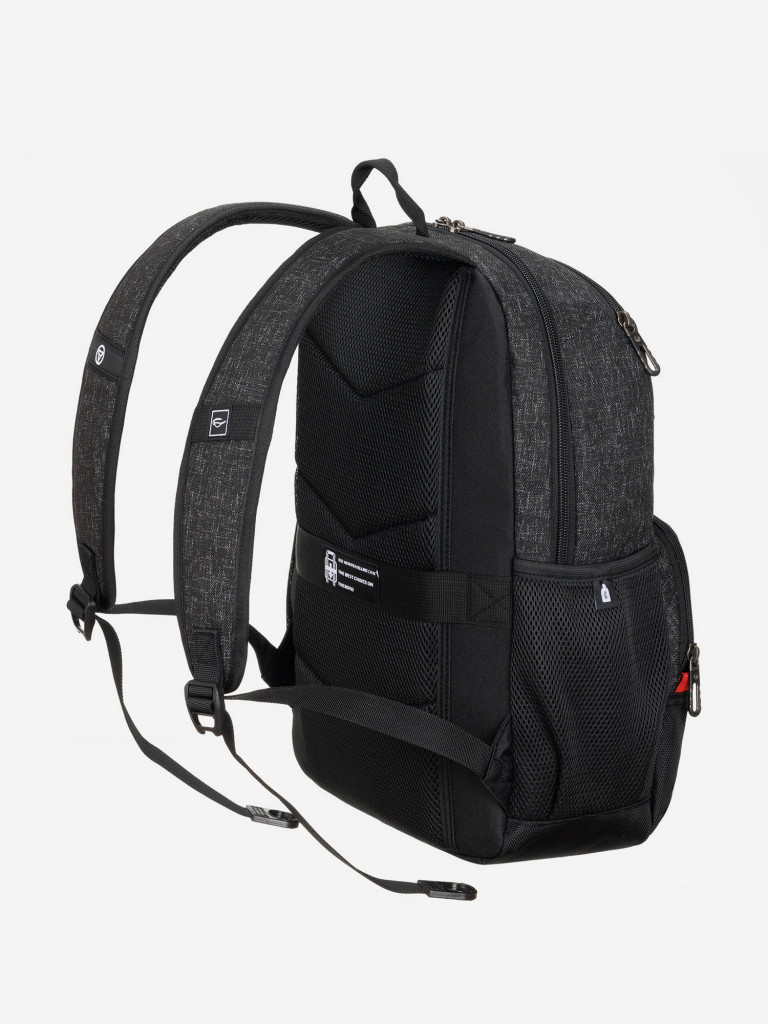 Рюкзак TORBER XPLOR с отделением для ноутбука 15.6" чёрный/серый 19 л