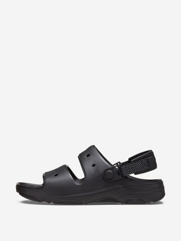 Сандалии мужские Crocs All Terrain Sandal черный цвет — купить за 4699 руб., отзывы в интернет-магазине Спортмастер
