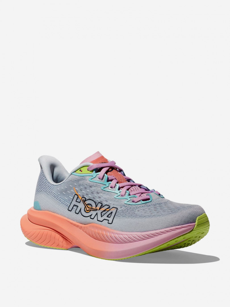 фото Кроссовки женские hoka one one mach 6, голубой