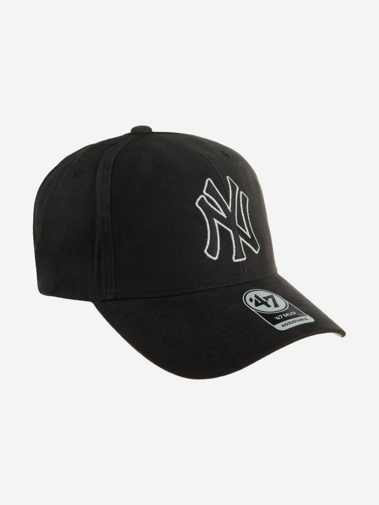 Бейсболка 47 BRAND B-AC17CTP-BKW New York Yankees MLB (черный)
