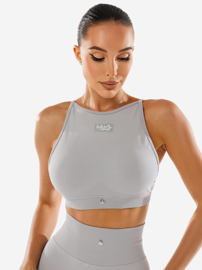 Топ женский Lululit с открытой спиной Chic Seam