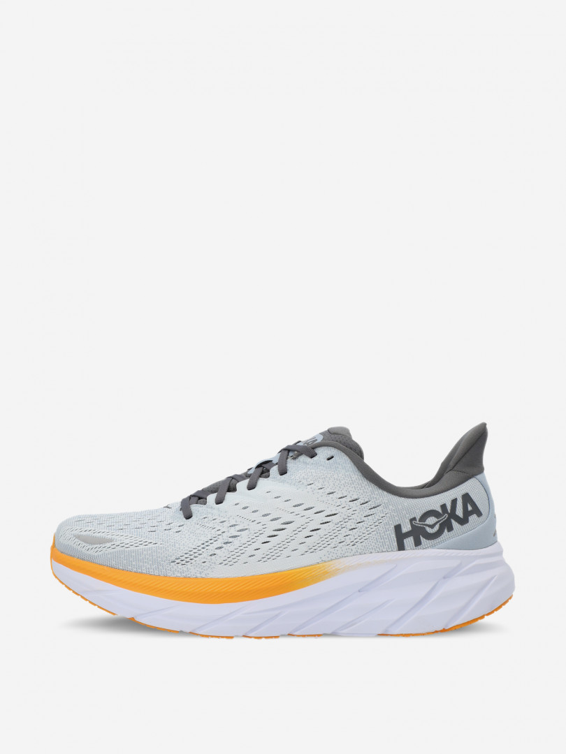 фото Кроссовки мужские hoka one one clifton 8, серый