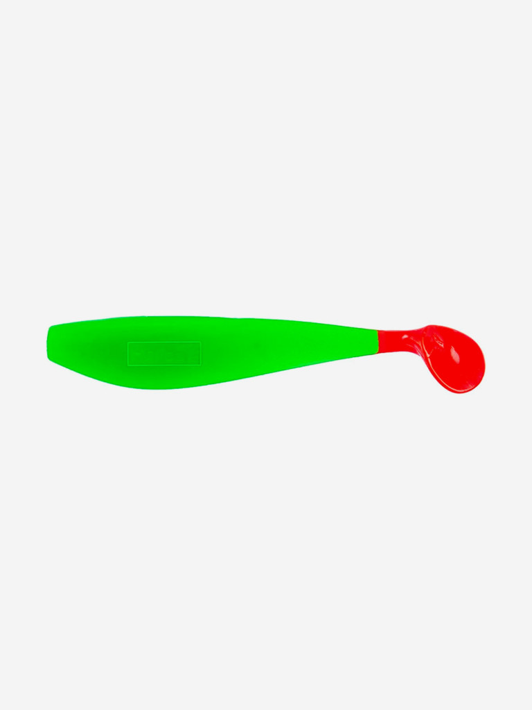 Мягкая приманка Helios Zander, 4'' / 10,2 см, Lime & Red, 5 шт (HS-36-021)