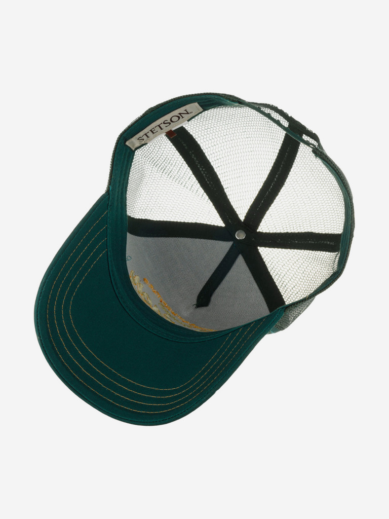 Бейсболка с сеточкой STETSON 7751171 TRUCKER CAP AMERICAN HERITAGE CLASSIC (зеленый)