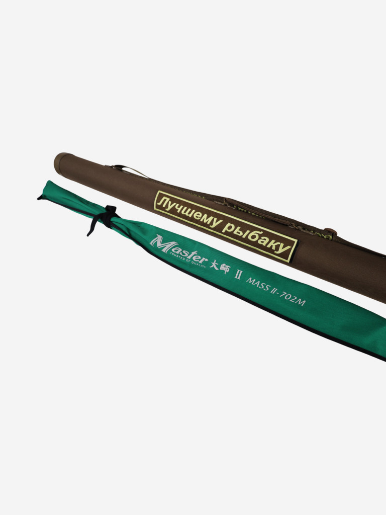 Тубус подарочный с удилищем №5 Т-75 без кармана, с надписью "Лучшему рыбаку"