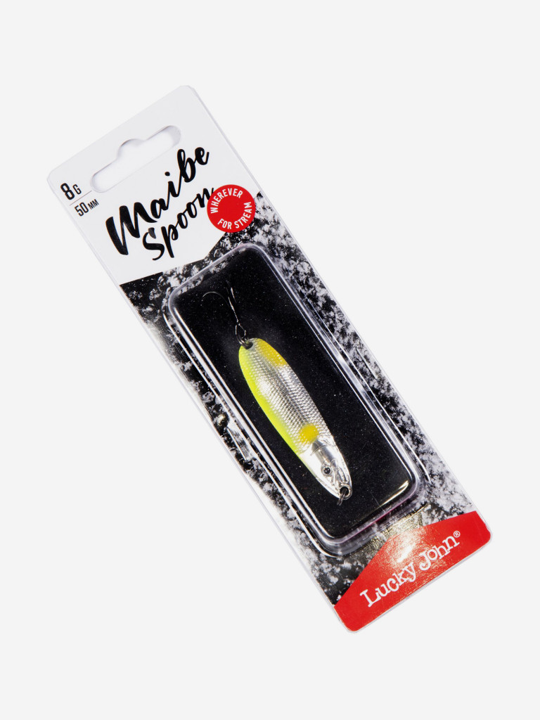 Блесна колеблющаяся Lucky John MAIBE SPOON, длина 50мм, вес 008.0г