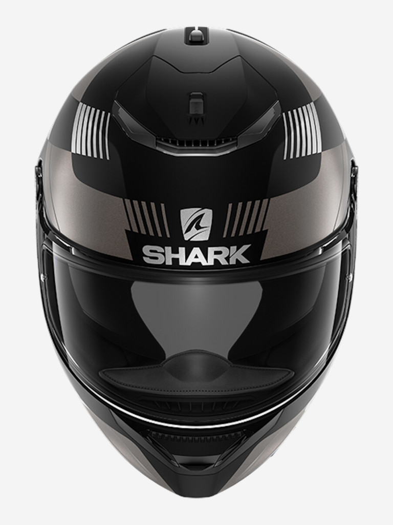 Мотошлем интеграл SHARK SPARTAN 1.2 STRAD MAT Black/Gray