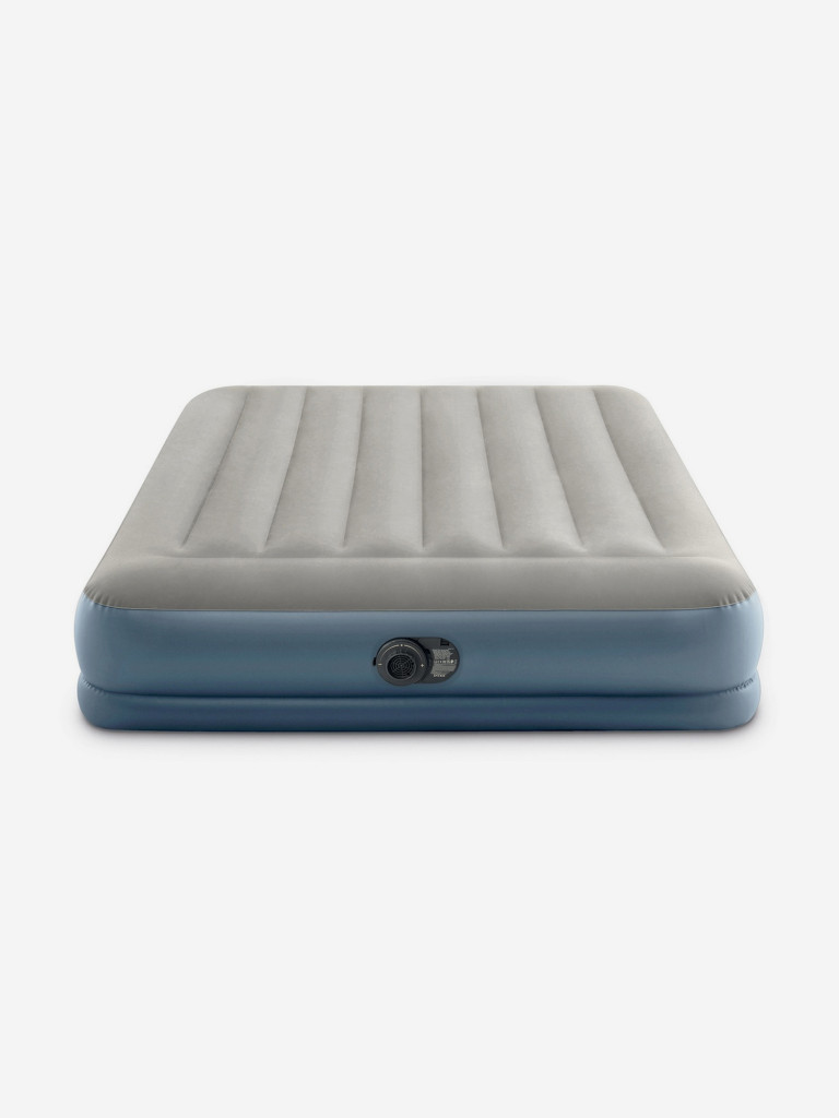 Кровать надувная Intex 64118 PILLOW REST MID-RISE, Queen, 152х203х30 см, с насосом 220В