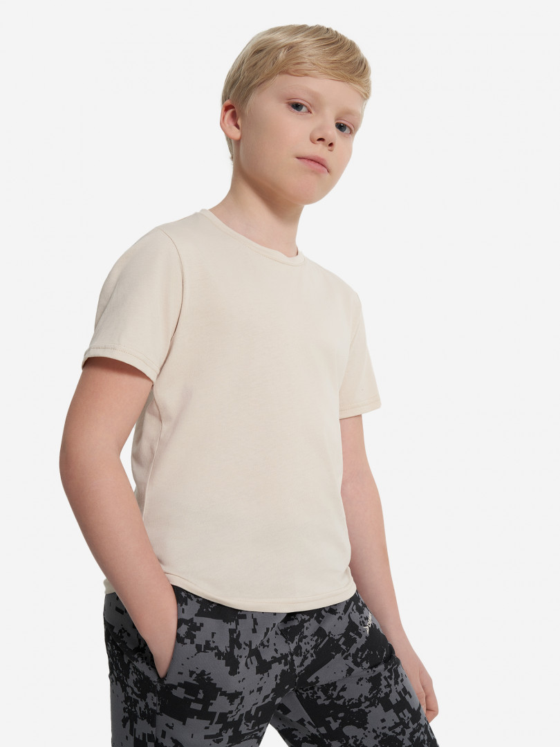 Футболка для мальчиков Demix Бежевый 499₽
