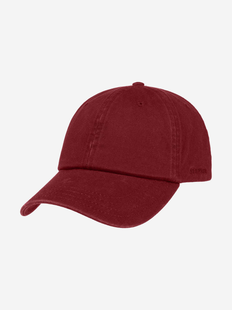 Бейсболка STETSON 7711101 BASEBALL CAP COTTON (малиновый)
