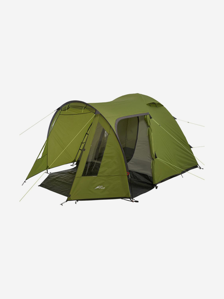 Четырехместная двухслойная кемпинговая палатка Trek Planet Tampa 4
