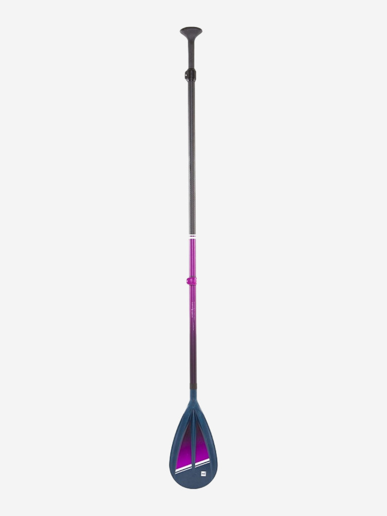 Весло для SUP Red Paddle Hybrid Tough Purple, карбоновое, разборное, 3-частное