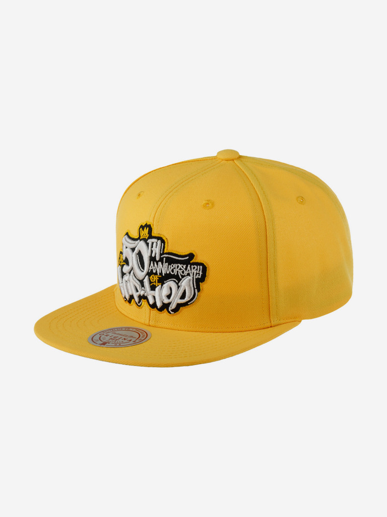 Бейсболка с прямым козырьком MITCHELL NESS HHSS7573-CLBYYPPPYELL Hip Hop (желтый)