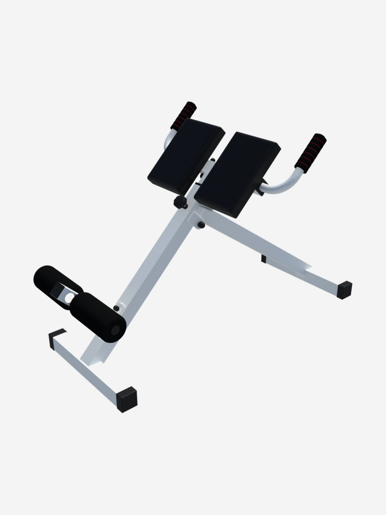 Скамья для гиперэкстензии спины Sportlim белая