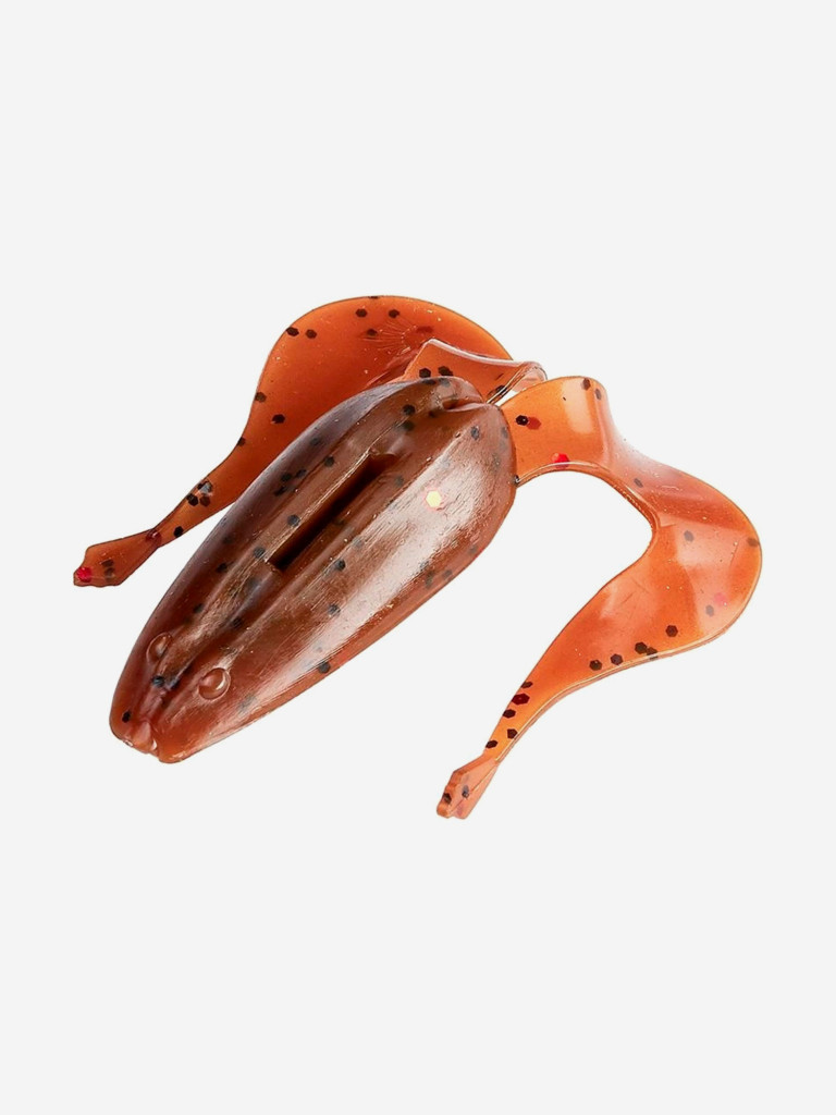 Мягкая приманка лягушка Helios Frog, 2,56" / 6,5 см, Rusty Gold, 7 штук (HS-21-006)