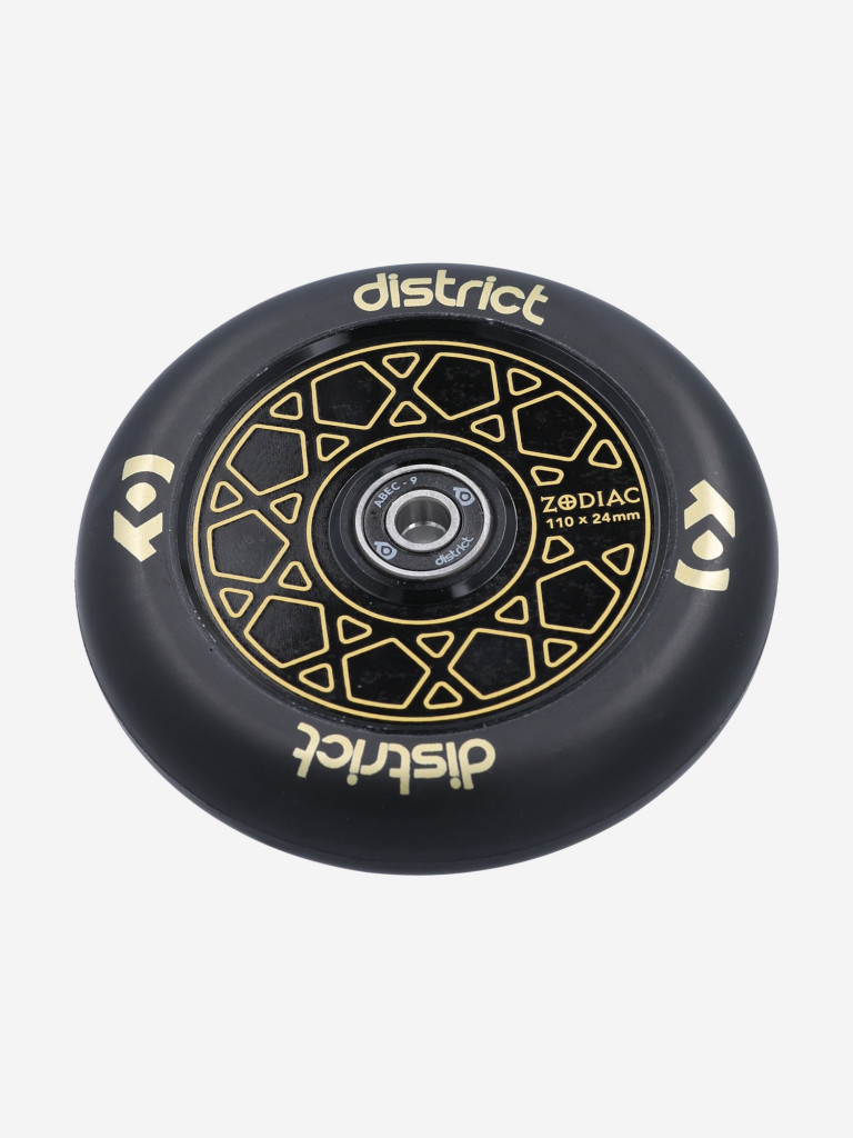 Колесо District Zodiac 110 мм с подшипниками ABEC-9 для трюковых самокатов