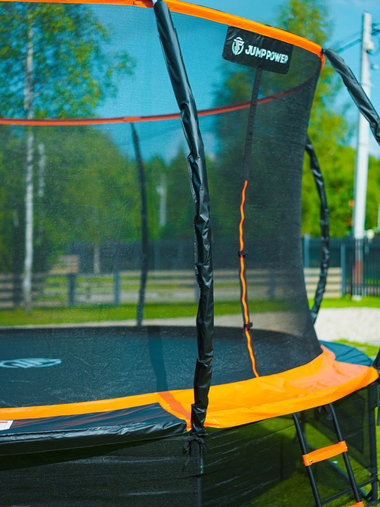 Каркасный батут Jump Power 12 ft Pro Inside Basket Orange