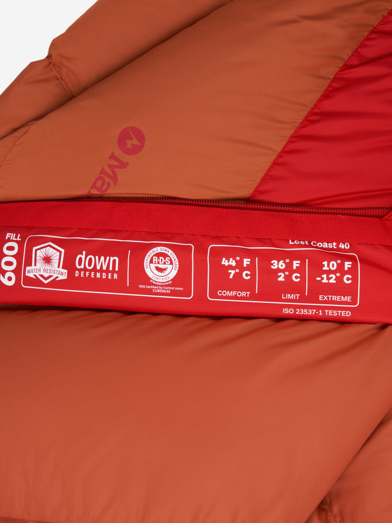 Спальный мешок Marmot Lost Coast 40 Long +2