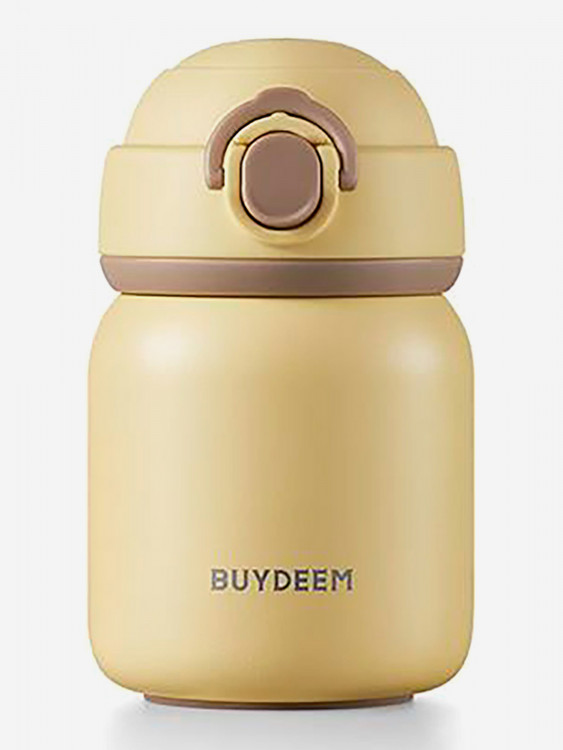 Термос 200мл BUYDEEM желтый