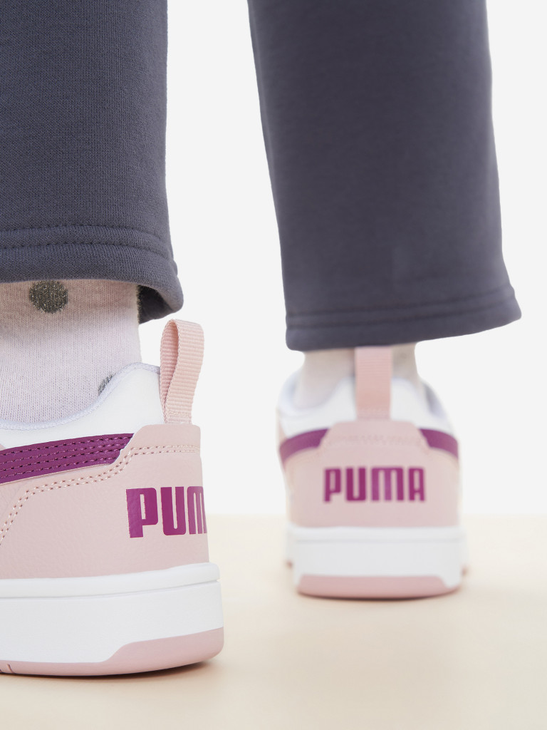 Кеды для девочек PUMA Rebound V6 Lo Jr
