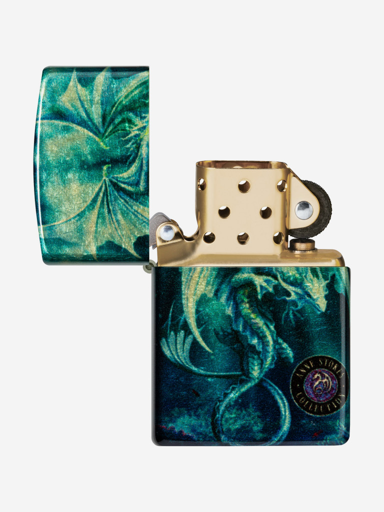 Зажигалка бензиновая ZIPPO 48986 Dragon Anne Stokes