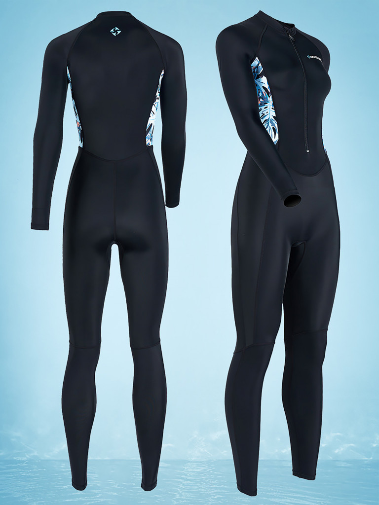 Гидрокостюм женский длинный DIVE & SAIL из лайкры