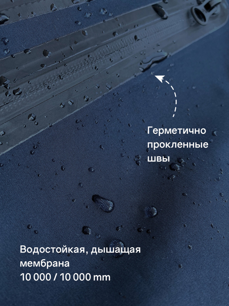 Дождевик плащ пончо унисекс Reinar Gamp с капюшоном демисезонный