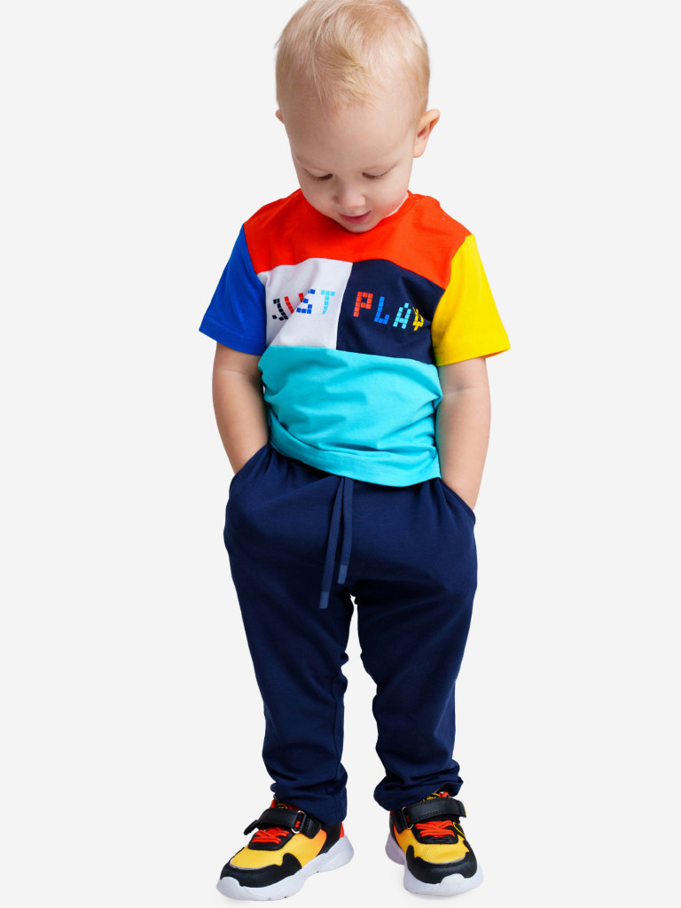 Комплект для мальчиков: футболка, брюки PlayToday