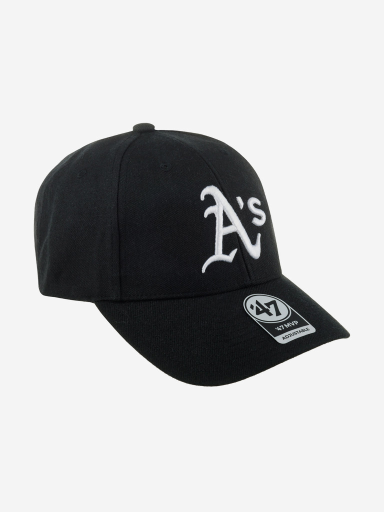 Бейсболка 47 BRAND B-MVP18WBV-BKA Oakland Athletics MLB (черный)