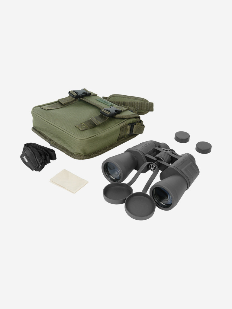 Бинокль Veber Classic БПЦ 12x50 VR серый