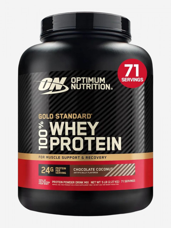 Протеин Optimum Nutrition Голд Стандарт 100% Вей, 2270 г, Шоколад - Кокос