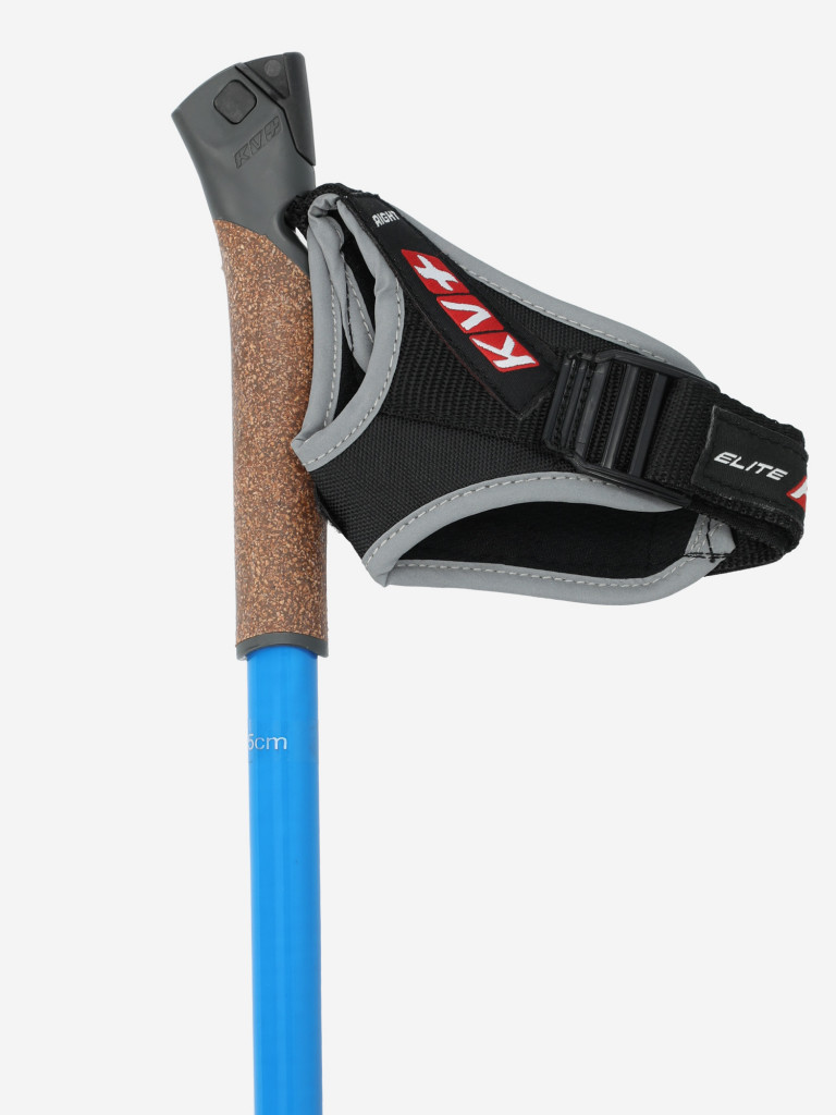Палки для беговых лыж KV+ Tornado Blue 100% Carbon