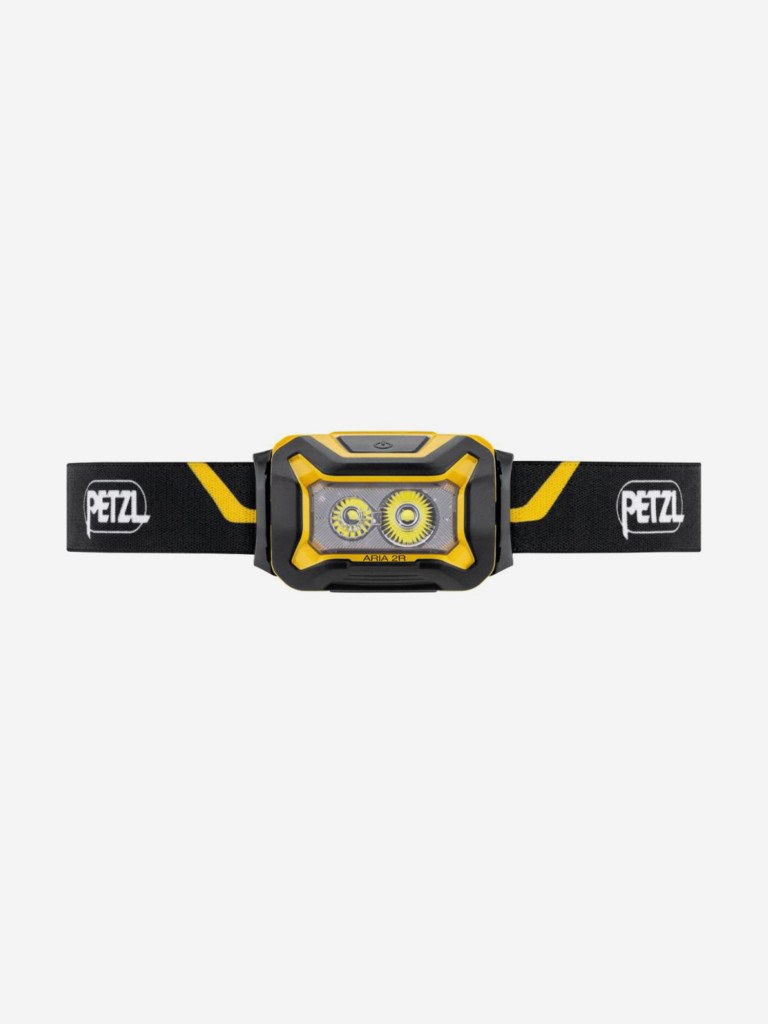 Налобный фонарь Petzl ARIA 2R, черный, желтый