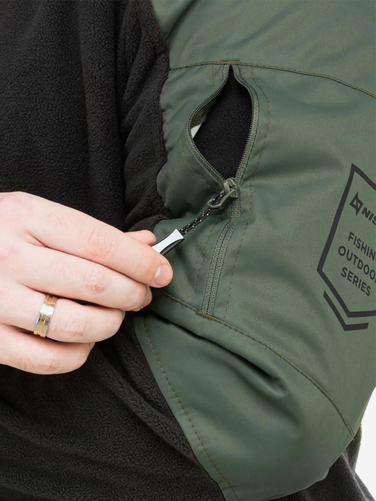 Костюм флисовый Nisus Argut (куртка+брюки) для рыбалки и охоты