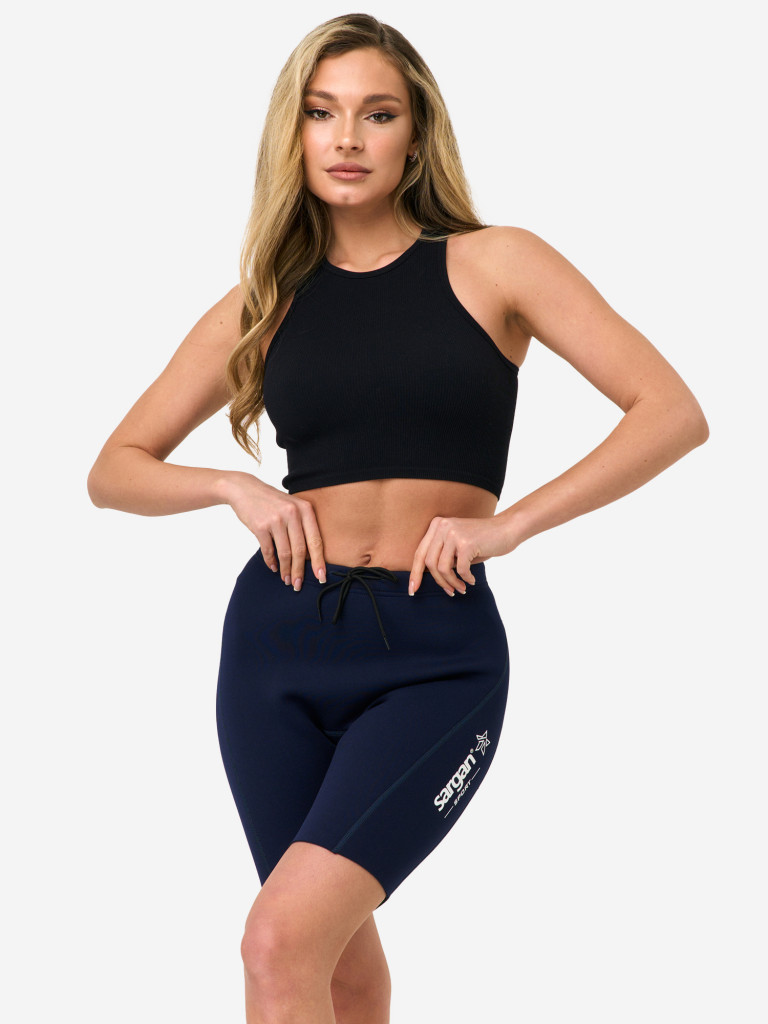 Неопреновые шорты женские 2мм на затяжке для водного спорта SARGAN Sport