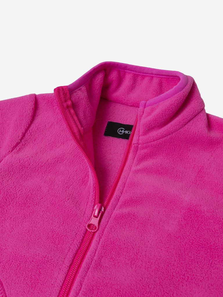 Толстовка флисовая для девочки batik Тимо ярко малиновый