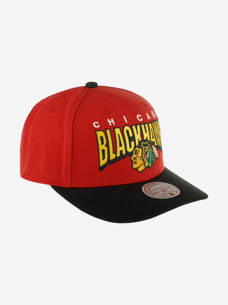 Бейсболка MITCHELL NESS HHSS6642-CBHYYPPPRED1 Chicago Blackhawks NHL (красный)