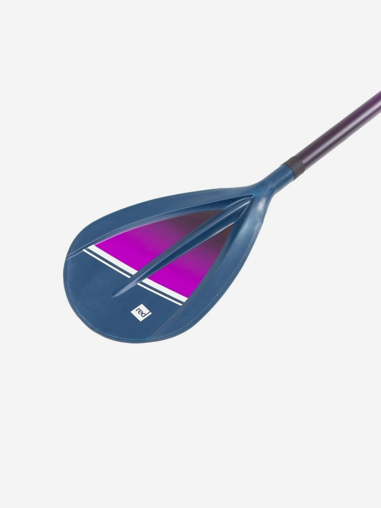 Весло для SUP Red Paddle Hybrid Tough Purple, карбоновое, разборное, 3-частное