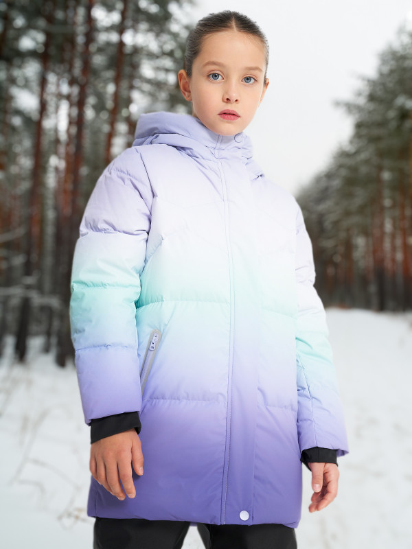 Пуховик для девочек Toread арт. QADDAM94119 сиреневый цвет — купить за 7999 руб. со скидкой 50 %, отзывы в интернет-магазине Спортмастер
