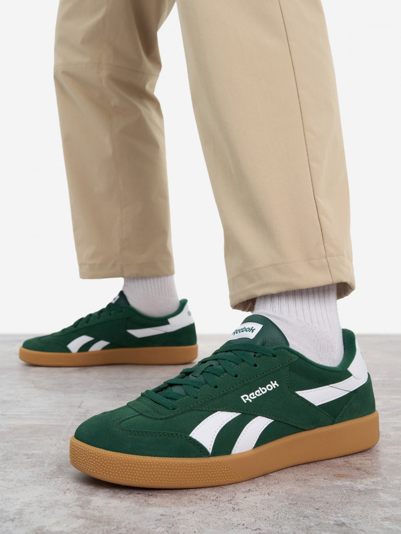 фото Кеды мужские reebok smash edge, зеленый