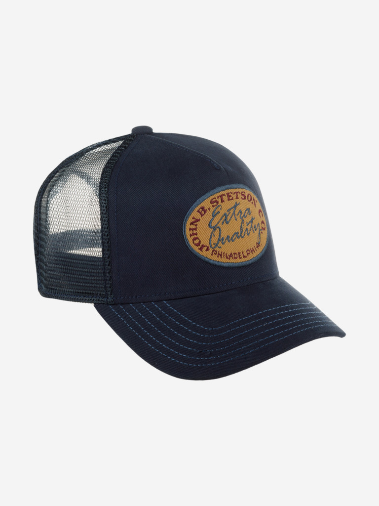 Бейсболка с сеточкой STETSON 7761132 TRUCKER CAP VINTAGE BRUSHED TWILL