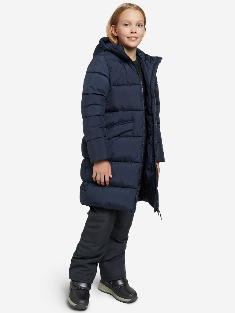 Пальто утепленное для девочек Outventure