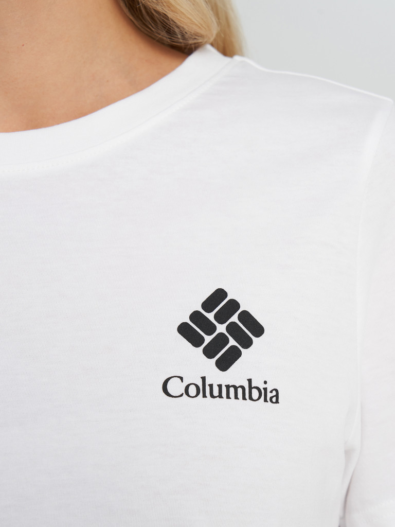 Футболка женская Columbia Rolling Bend Graphic SS
