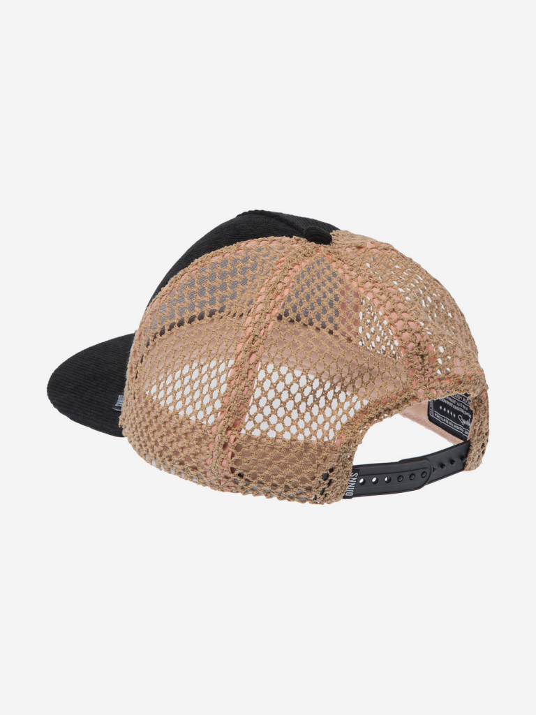 Бейсболка с сеточкой DJINNS HFT Casual Cord and Mesh (черный)