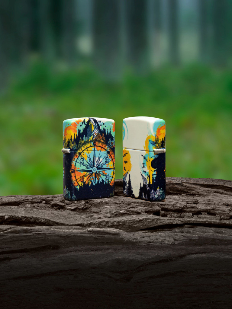Зажигалка бензиновая ZIPPO 49805 Compass
